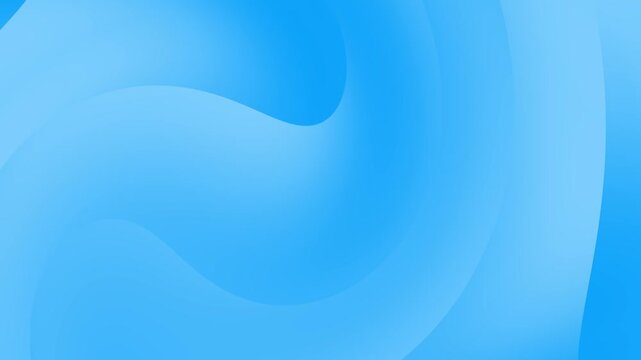 Modern corporate blue wave shape motion 4k background seamless looping