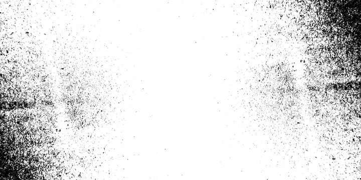 Grunge dust texture on the white background, fine and scattered dust particles, scratches, smudges, and noise with an aged, distressed look.