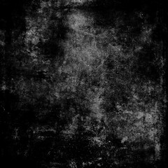 Black Grunge wall background, damaged dark texture