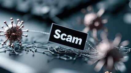 Phishing smishing threat: digital breach, scammer tactic, vishing voice, pharming scheme, fake store, lottery trick, identity misuse, entrepreneur target, email intrusion, security alert, cyber notice - Powered by Adobe
