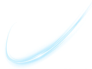 Swirl, twirl, speed, blue line create a dynamic motion effect in this vivid PNG. Transparent PNG Overlay with neon light, blurred flow, and futuristic energy—perfect for fast, trendy digital visuals.