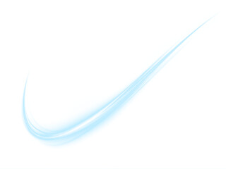 Swirl, twirl, speed, blue line create a dynamic motion effect in this vivid PNG. Transparent PNG Overlay with neon light, blurred flow, and futuristic energy—perfect for fast, trendy digital visuals.