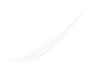 White swirl, isolated and transparent, flows through soft lines and curves. This elegant PNG Overlay features smooth motion and airy design—perfect for artistic, flowing backgrounds in PNG format.