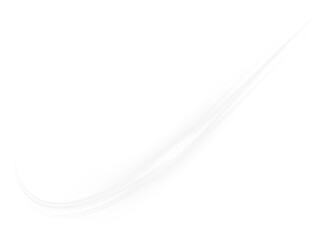 White swirl, isolated and transparent, flows through soft lines and curves. This elegant PNG Overlay features smooth motion and airy design—perfect for artistic, flowing backgrounds in PNG format.