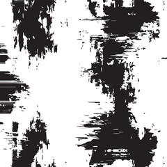 Dramatic Black and White Abstract Texture Grunge Background for Design Projects