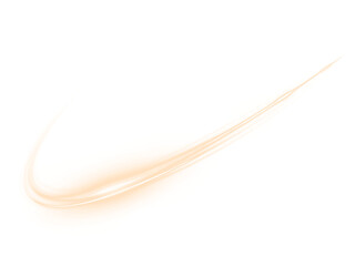 Glowing line, neon light, futuristic curves create a bright, dynamic energy flow. Transparent PNG Overlay features spark, motion, tech-inspired orange waves—ideal for modern PNG visuals.