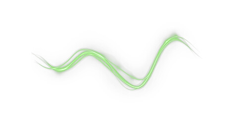 Abstract wave green flow and semitransparent curves creates festive design background. This transparent PNG Overlay adds modern motion and natural elegance to fresh digital PNG compositions.