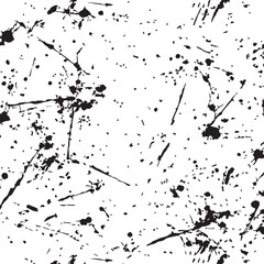 Black Ink Splatter Texture Grunge Background Design