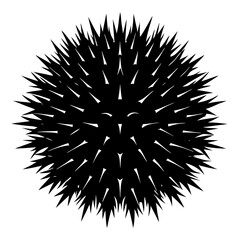 Obraz premium ---------------prickly-shrub----------------------.svg