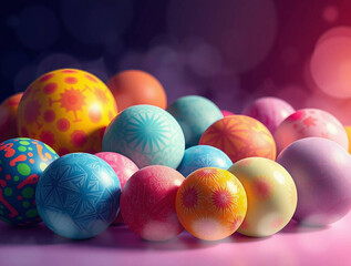 Colorful Patterned Spheres Collection - Digital Illustration of Striped, Dotted & Textured Orbs on Light Background