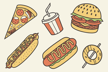 fast food set