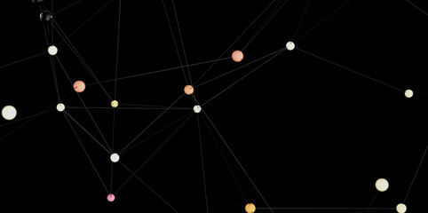Stock photo of abstract network connection.  Perfect for technology, connection, and networking concepts.