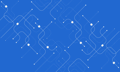 Abstract digital technology cover template design for a report and brochure, flyer, leaflets, poster, header, banner, website, presentation. Vector illustration