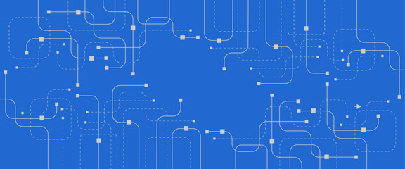 Abstract digital technology cover template design for a report and brochure, flyer, leaflets, poster, header, banner, website, presentation. Vector illustration