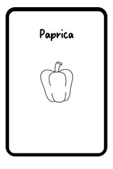 interesting paprika pictures for learning to draw