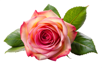 rose isolated on white background PNG,AI GENERATED