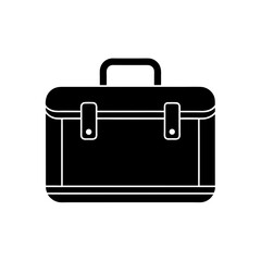 Instrument Case Icon Vector Flat Clean Look