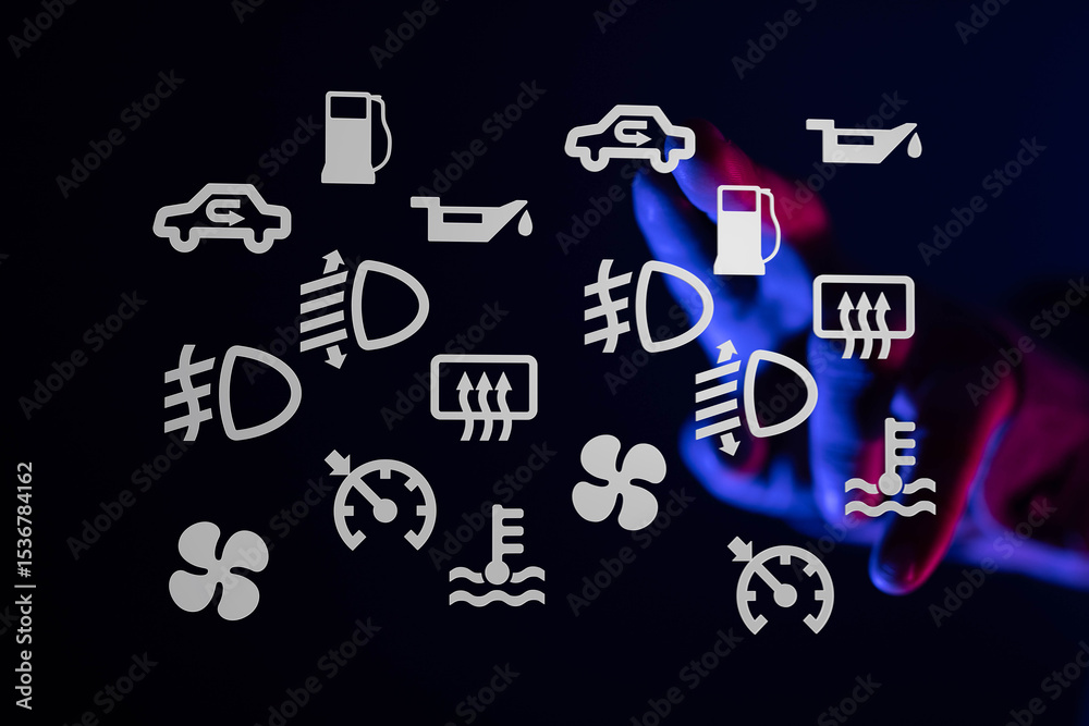 Aufkleber Understand your car's dashboard warning lights. Learn the meaning of each symbol and what to do.