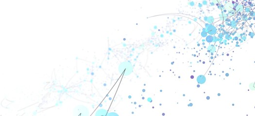 Abstract background with connecting dots and lines.  Perfect for technology, network, or connection concepts.