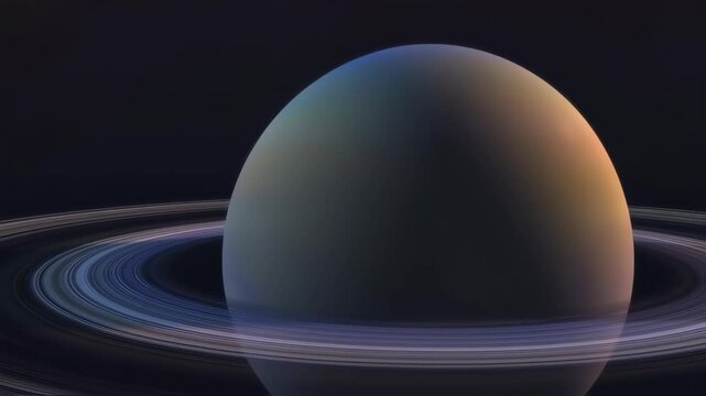 3D Illustration of Planet Saturn