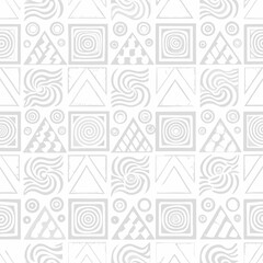 Stylish Monochrome: Leafy Texture

