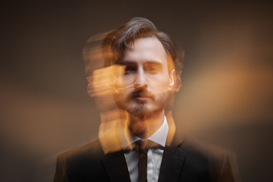 Fototapeta aesthetics of male portrait