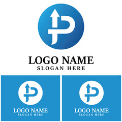 P Letter vector Logo Template Illustration Design Vector