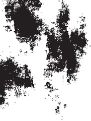 Obraz premium Black Ink Blot Splatter Texture Abstract Art Background