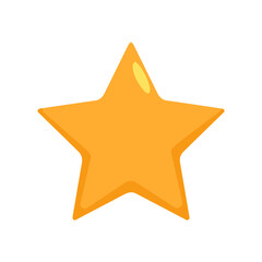 Obraz premium White Medium Star