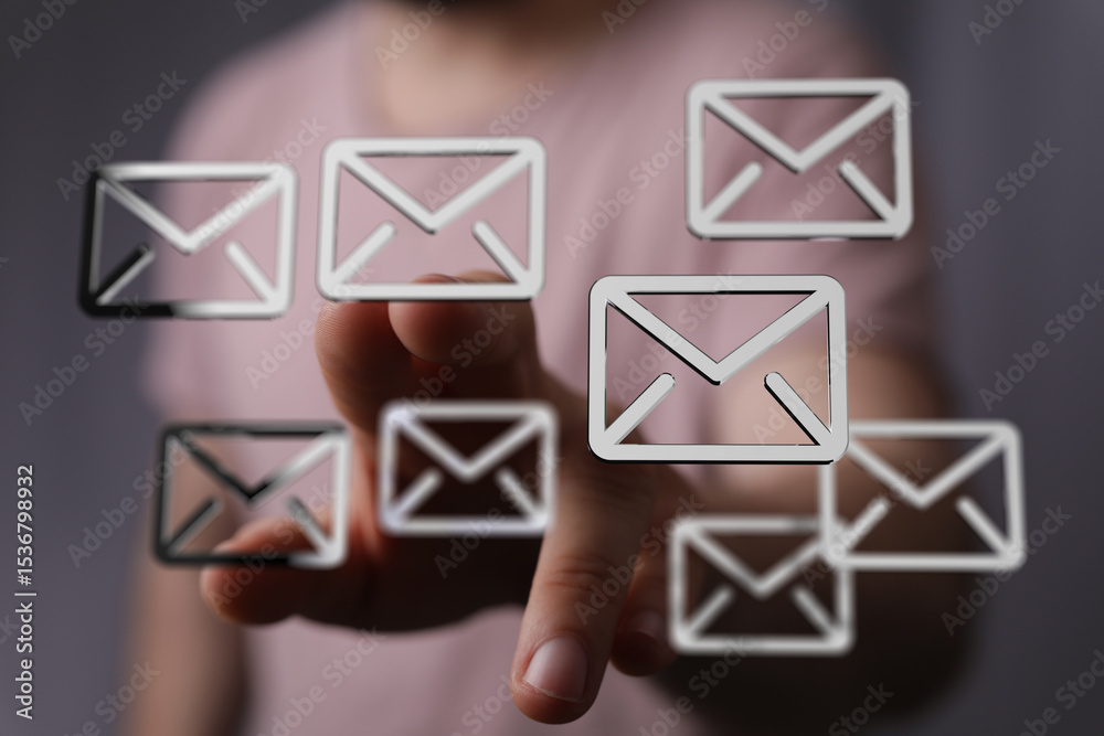 Aufkleber Efficiently handle emails.  Streamline inbox, boost productivity.