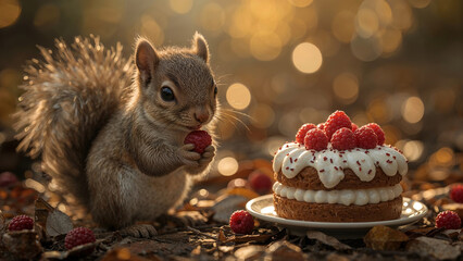 squirrel in the park