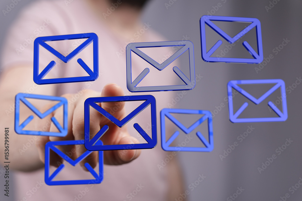 Poster efficiently handle inbox overload with smart email management techniques.