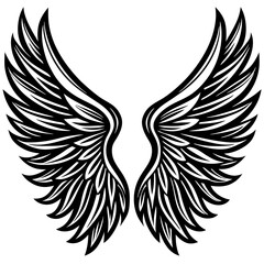 Wings Outline