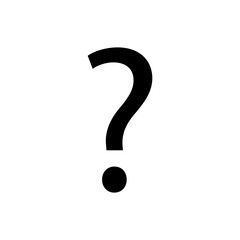 Question mark ? or Interrogation point
