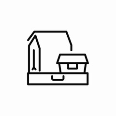 meal package icon sign vector