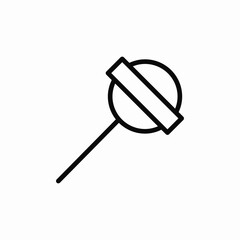 planet lollipop icon sign vector