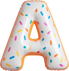 도넛 스타일 알파벳 모양 수영장 튜브