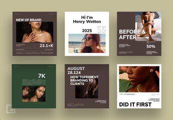 Brand Social Media Template