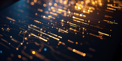  Digital Lock Icon Symbolizing Cybersecurity Protection | Secure Digital Lock Representing Online Safety | Virtual Lock Icon with Cybersecurity Elements on Screen