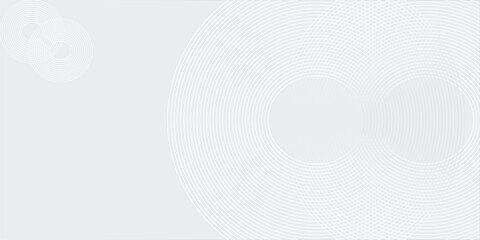 Abstract white glowing geometric lines on gray background design art modern nice