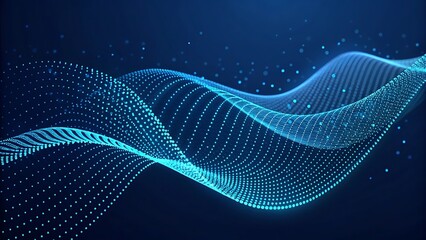 "Digital Waveform Mesh Representing Data Flow and Signal Dynamics"