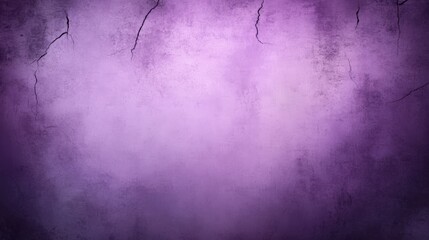A textured purple wall with visible cracks and a weathered, grunge appearance.