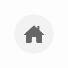 home page icon sign vector