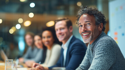 Fototapeta premium Diverse Team in Business Meeting