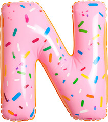 도넛 스타일 알파벳 모양 수영장 튜브