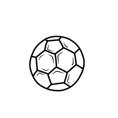 Obraz premium handdrawn sport ball 
