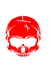 tete de mort halloween peur dessin crane horreur