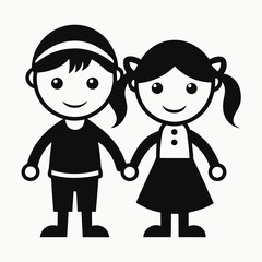 happy family with a heart