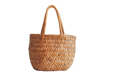 Woven basket crafted with intricate details, showcasing artisanal skills and natural materials for everyday use or decorative appeal.