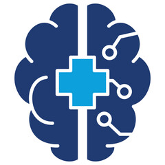 Medical Image  Flat Blue Icon
